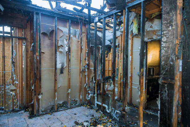 Professional Structural Rebuild technician working in Rockland, ME
